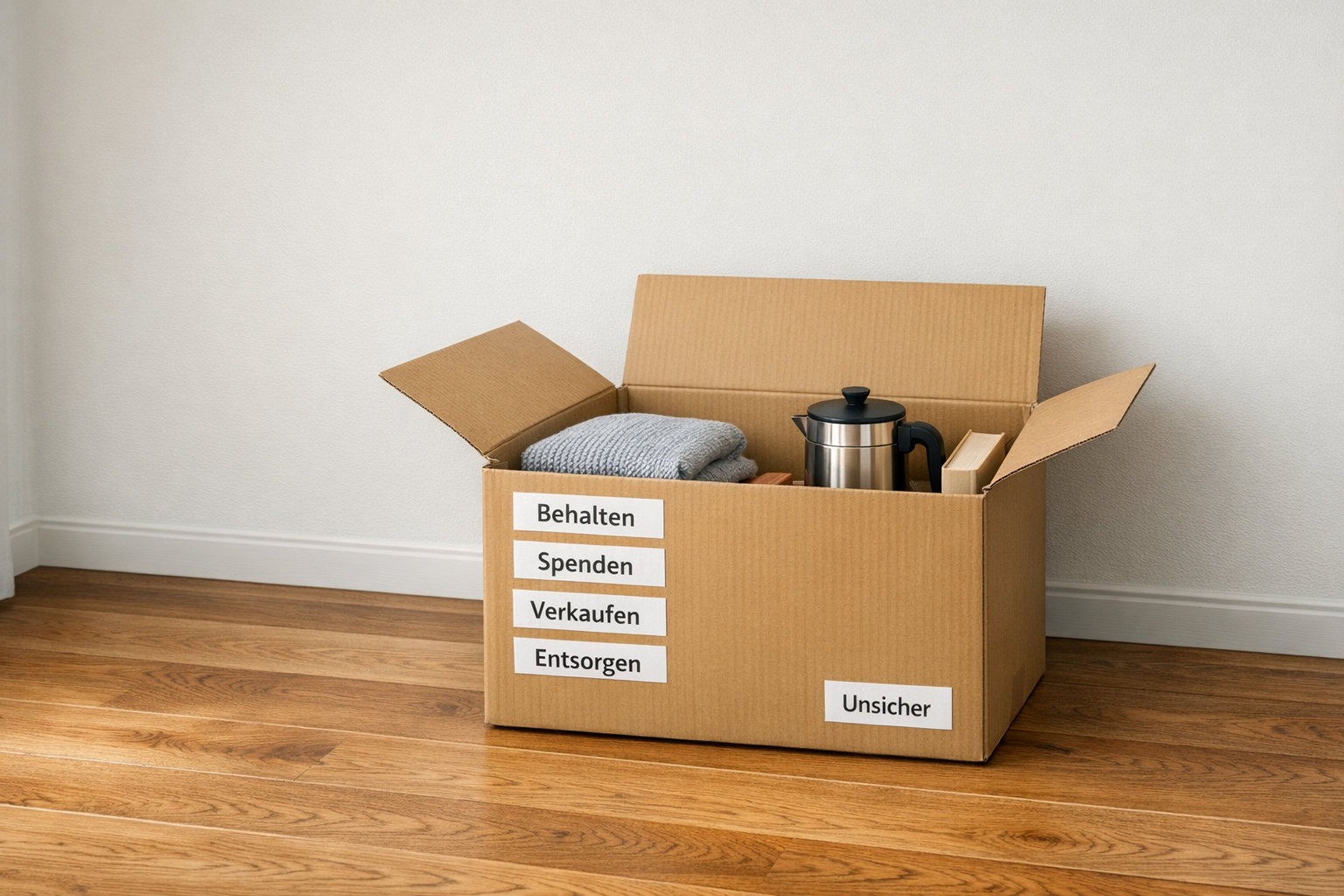 Stressfrei ausmisten vor dem Wohnungswechsel mit einem klaren Plan